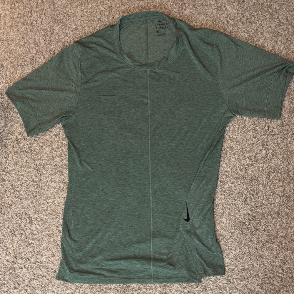 Green Nike Yoga T-Shirt